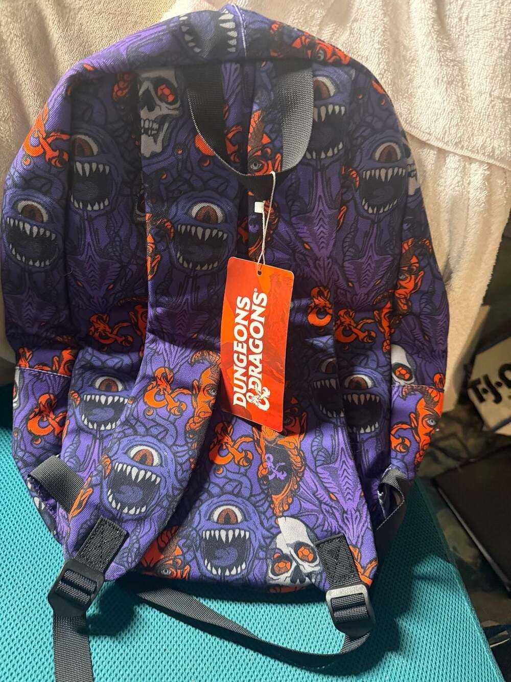 Dungeons & Dragons All-Over Print Monster Backpack - Picture 2 of 3